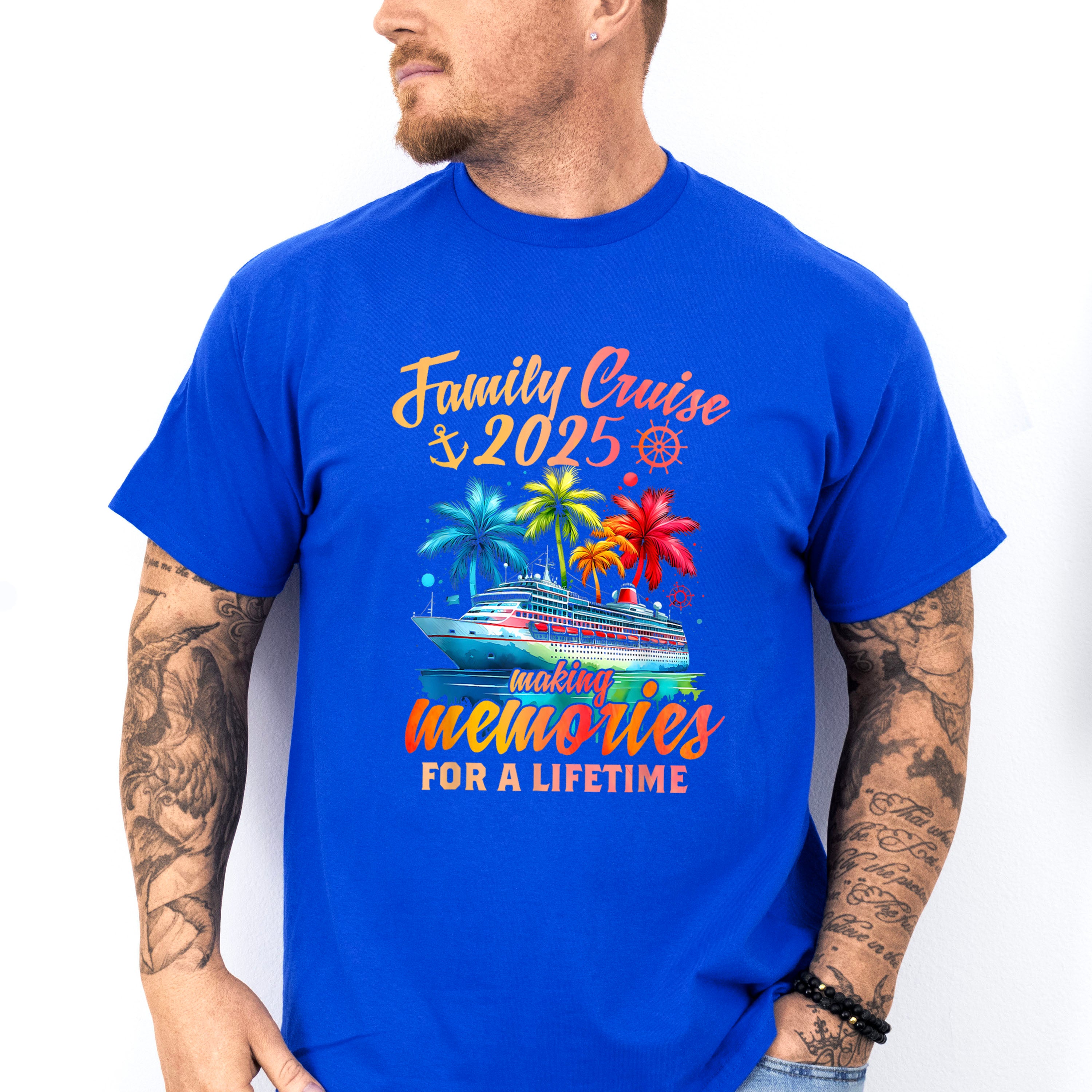 Family Cruise 2025 Making Memories For A Lifetime - Vacation Unisex Crewneck T-Shirt Sweatshirt Hoodie