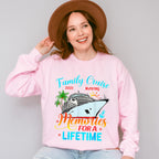 Family Cruise 2025 Making Memories Palm Trees - Vacation Unisex Crewneck T-Shirt Sweatshirt Hoodie