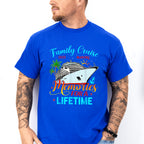 Family Cruise 2025 Making Memories Palm Trees - Vacation Unisex Crewneck T-Shirt Sweatshirt Hoodie