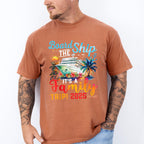 Board The Ship It's A Family Trip 2025 - Vacation Unisex Crewneck T-Shirt Sweatshirt Hoodie