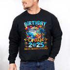 Birthday Cruise 2025 Making Memories Colorful - Vacation Unisex Crewneck T-Shirt Sweatshirt Hoodie