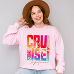 Cruise Squad 2025 Gradient Text - Vacation Unisex Crewneck T-Shirt Sweatshirt Hoodie