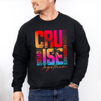 Cruise Squad 2025 Gradient Text - Vacation Unisex Crewneck T-Shirt Sweatshirt Hoodie