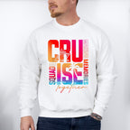 Cruise Squad 2025 Gradient Text - Vacation Unisex Crewneck T-Shirt Sweatshirt Hoodie