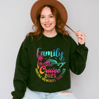 Family Cruise 2025 Gradient Design - Vacation Unisex Crewneck T-Shirt Sweatshirt Hoodie