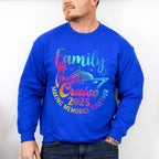 Family Cruise 2025 Gradient Design - Vacation Unisex Crewneck T-Shirt Sweatshirt Hoodie