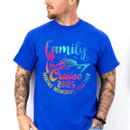 Family Cruise 2025 Gradient Design - Vacation Unisex Crewneck T-Shirt Sweatshirt Hoodie