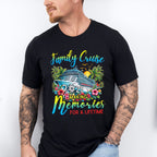 Family Cruise 2025 Making Memories, Flowers Design - Vacation Unisex Crewneck T-Shirt Sweatshirt Hoodie