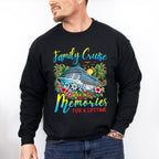 Family Cruise 2025 Making Memories, Flowers Design - Vacation Unisex Crewneck T-Shirt Sweatshirt Hoodie