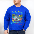 Family Cruise 2025 Making Memories, Flowers Design - Vacation Unisex Crewneck T-Shirt Sweatshirt Hoodie