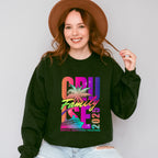 Cruise Family 2025 Palm Tree Gradient - Vacation Unisex Crewneck T-Shirt Sweatshirt Hoodie