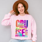 Cruise Family 2025 Palm Tree Gradient - Vacation Unisex Crewneck T-Shirt Sweatshirt Hoodie