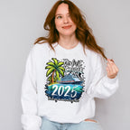 My First Cruise 2025 Palm Trees - Vacation Unisex Crewneck T-Shirt Sweatshirt Hoodie