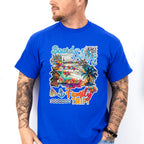 Board The Ship It's A Family Trip Colorful Design - Vacation Unisex Crewneck T-Shirt Sweatshirt Hoodie