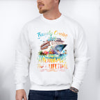 Flowers Design Family Cruise 2025 Making Memories - Vacation Unisex Crewneck T-Shirt Sweatshirt Hoodie