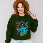 My First Cruise 2025 Gradient Dolphin - Vacation Unisex Crewneck T-Shirt Sweatshirt Hoodie
