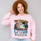 My Birthday Cruise 2025 Palm Trees Design - Vacation Unisex Crewneck T-Shirt Sweatshirt Hoodie