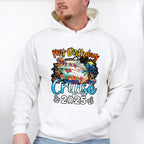 My Birthday Cruise 2025 Palm Trees Design - Vacation Unisex Crewneck T-Shirt Sweatshirt Hoodie