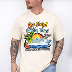 Aw Ship It's A Family Trip 2025 - Vacation Unisex Crewneck T-Shirt Sweatshirt Hoodie