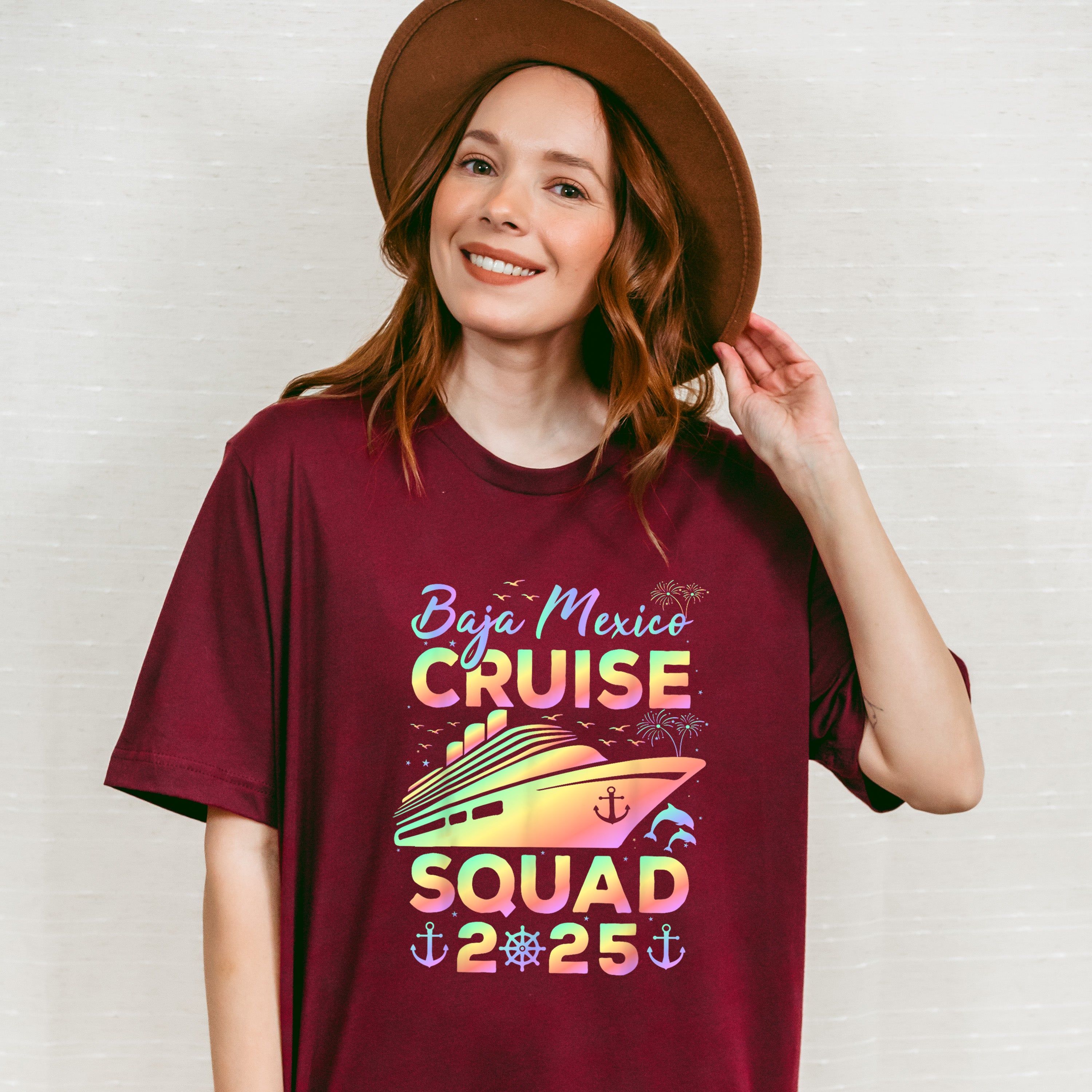 Baja Mexico Cruise Squad 2025 - Vacation Unisex Crewneck T-Shirt Sweatshirt Hoodie