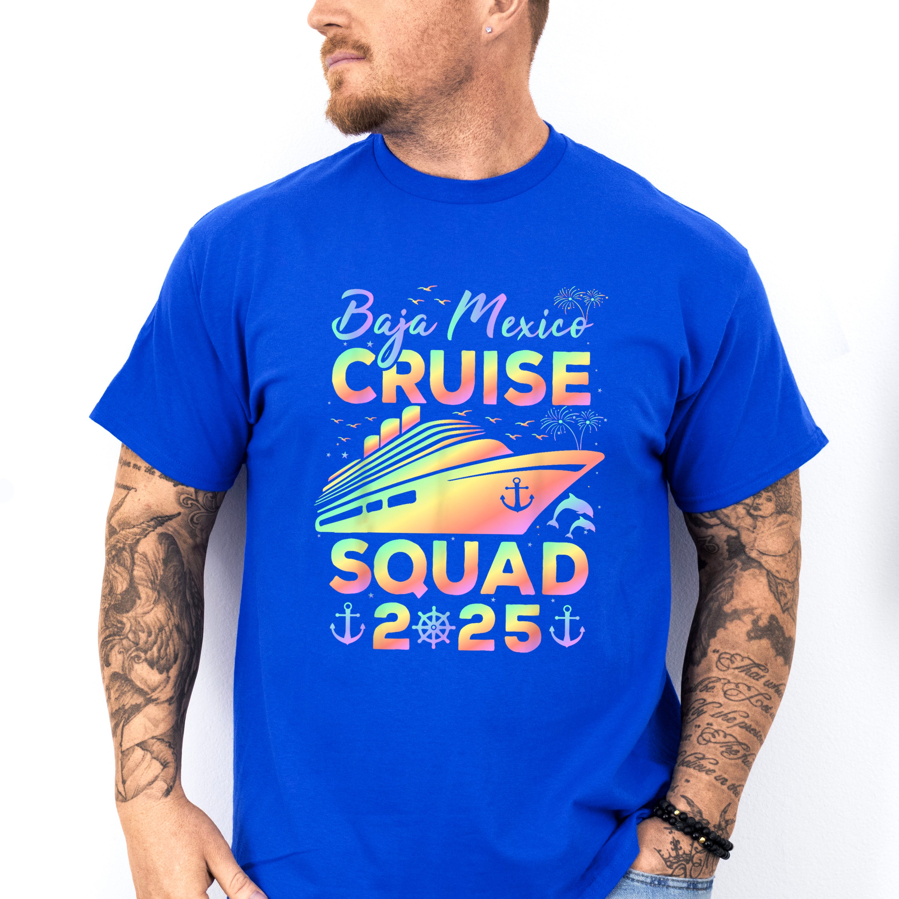 Baja Mexico Cruise Squad 2025 - Vacation Unisex Crewneck T-Shirt Sweatshirt Hoodie