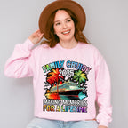 Family Cruise 2025 Red And Green Trees - Vacation Unisex Crewneck T-Shirt Sweatshirt Hoodie