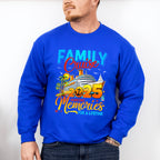 Family Cruise 2025 Blue & Red - Vacation Unisex Crewneck T-Shirt Sweatshirt Hoodie