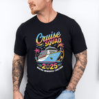 Cruise Squad 2025 Colorful Trees - Vacation Unisex Crewneck T-Shirt Sweatshirt Hoodie