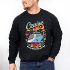 Cruise Squad 2025 Colorful Trees - Vacation Unisex Crewneck T-Shirt Sweatshirt Hoodie