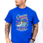 Cruise Squad 2025 Colorful Trees - Vacation Unisex Crewneck T-Shirt Sweatshirt Hoodie