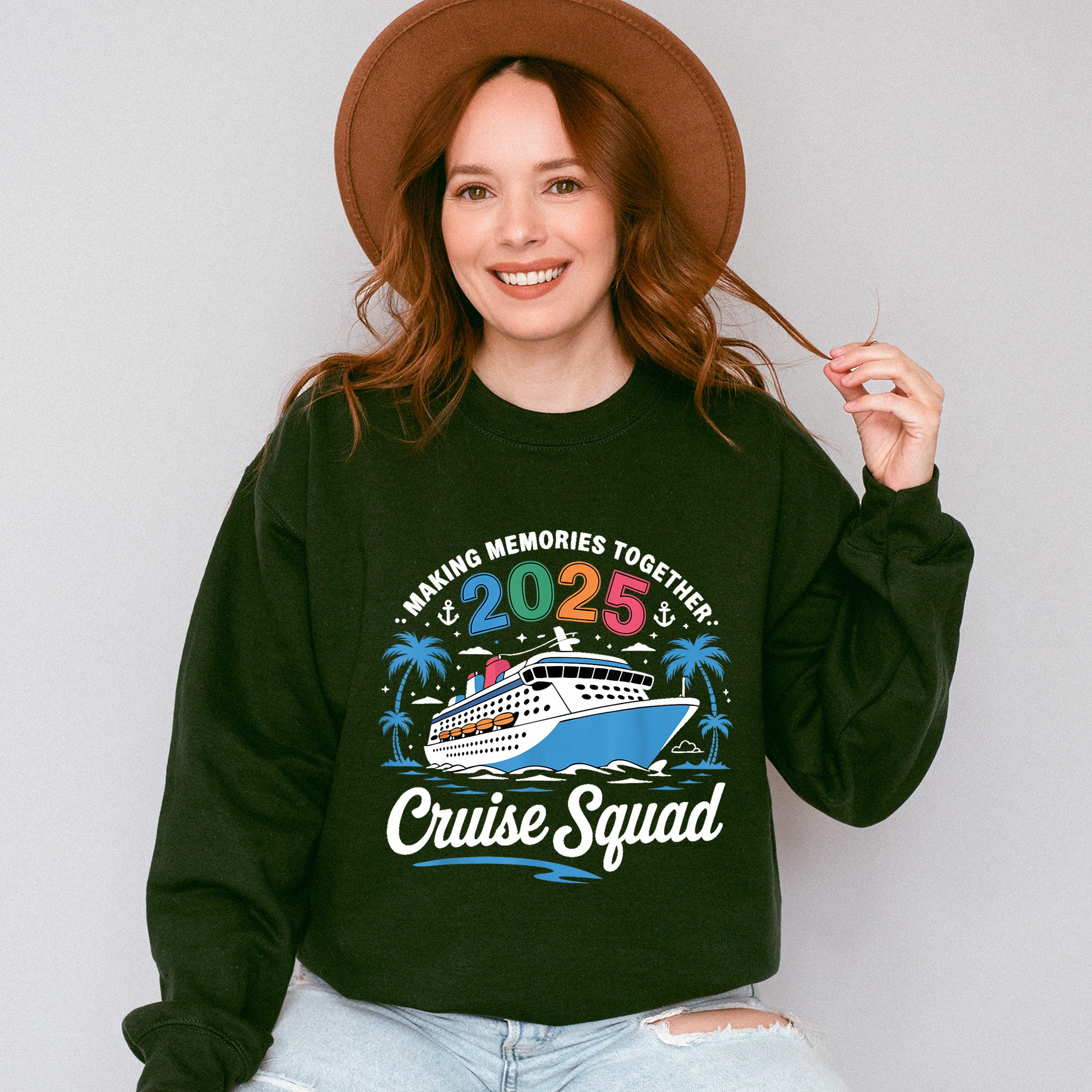 Making Memories Together 2025 Cruise Squad - Vacation Unisex Crewneck T-Shirt Sweatshirt Hoodie