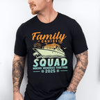 Family Cruise Squad Yellow & Blue Gradient - Vacation Unisex Crewneck T-Shirt Sweatshirt Hoodie