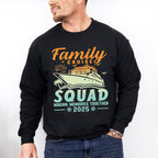 Family Cruise Squad Yellow & Blue Gradient - Vacation Unisex Crewneck T-Shirt Sweatshirt Hoodie