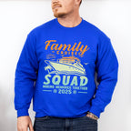 Family Cruise Squad Yellow & Blue Gradient - Vacation Unisex Crewneck T-Shirt Sweatshirt Hoodie