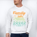 Family Cruise Squad Yellow & Blue Gradient - Vacation Unisex Crewneck T-Shirt Sweatshirt Hoodie