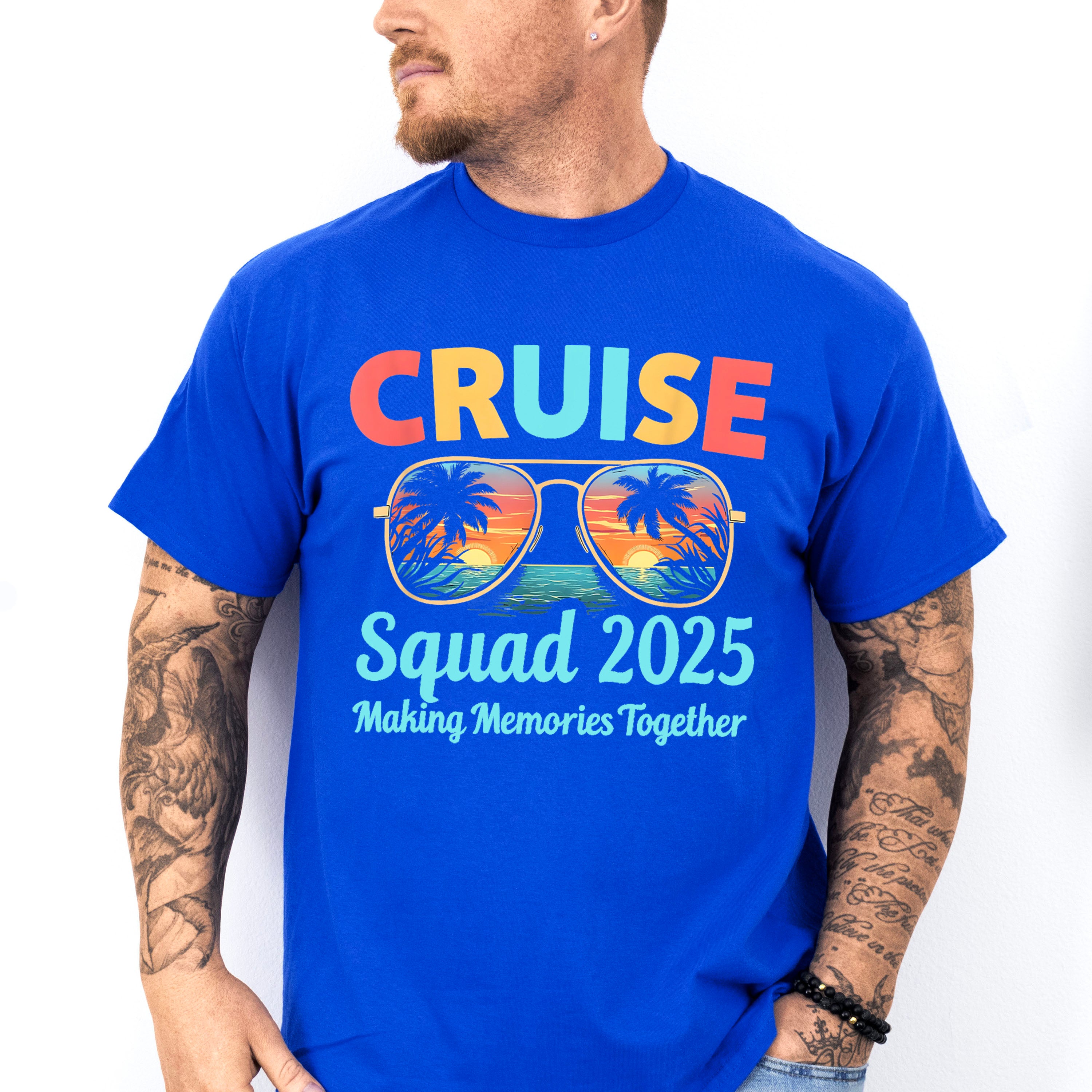 Cruise Squad 2025 Sunglasses - Vacation Unisex Crewneck T-Shirt Sweatshirt Hoodie