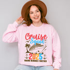 Cruise Squad 2025 Gold Design - Vacation Unisex Crewneck T-Shirt Sweatshirt Hoodie
