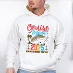 Cruise Squad 2025 Gold Design - Vacation Unisex Crewneck T-Shirt Sweatshirt Hoodie