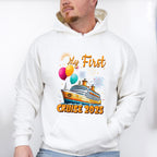 My First Cruise 2025 Balloons - Vacation Unisex Crewneck T-Shirt Sweatshirt Hoodie