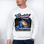 Cruisin' Together 2025 Bahamas Night Design - Vacation Unisex Crewneck T-Shirt Sweatshirt Hoodie