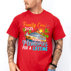 Family Cruise 2025 Trees And Sunset - Vacation Unisex Crewneck T-Shirt Sweatshirt Hoodie