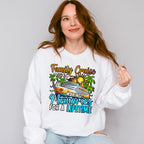 Family Cruise 2025 Trees And Sunset - Vacation Unisex Crewneck T-Shirt Sweatshirt Hoodie