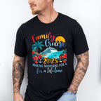 Family Cruise 2025 Red Flowers - Vacation Unisex Crewneck T-Shirt Sweatshirt Hoodie