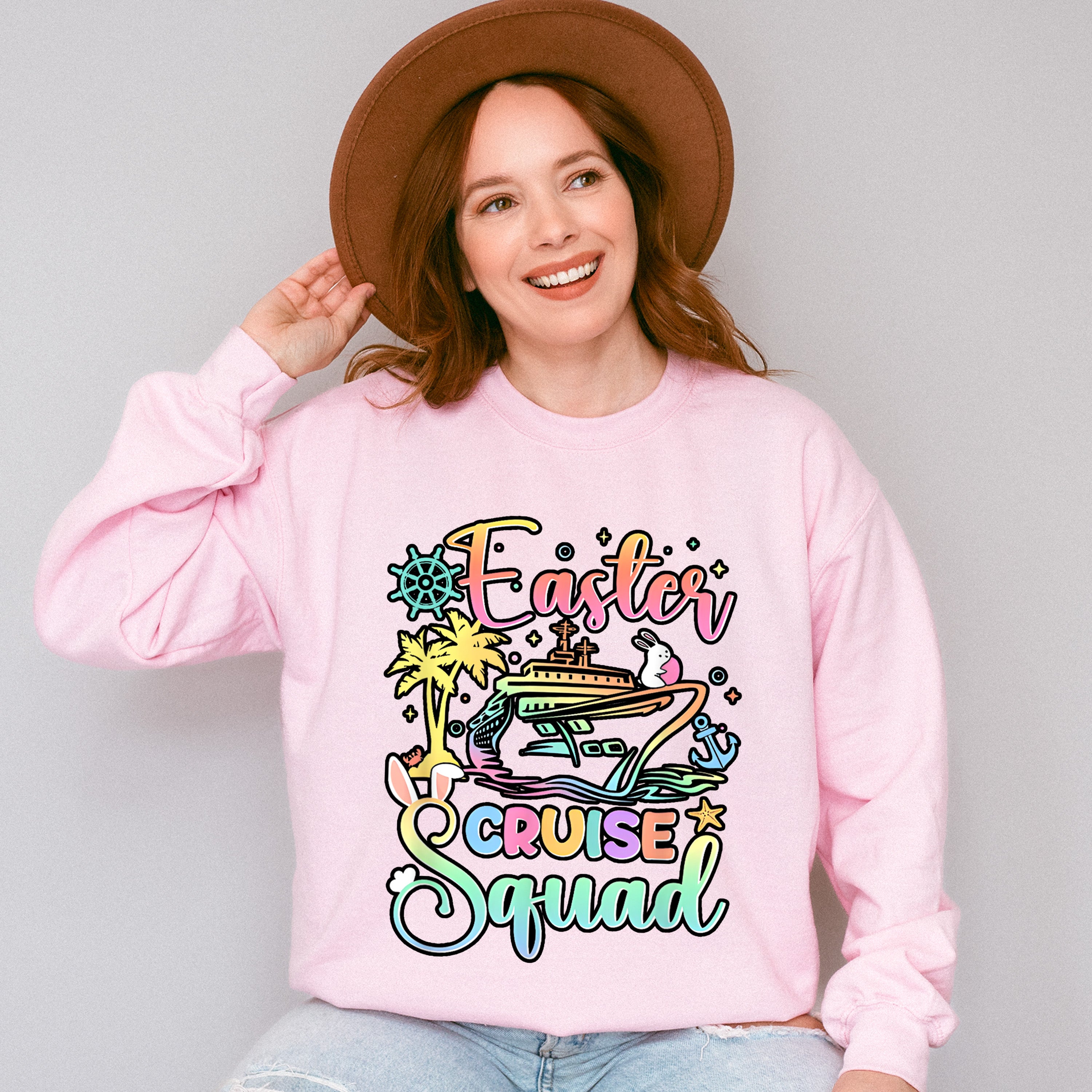 Easter Cruise Squad - Vacation Unisex Crewneck T-Shirt Sweatshirt Hoodie
