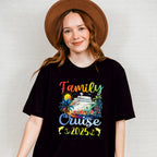 Family Cruise 2025 Flowers & Trees - Vacation Unisex Crewneck T-Shirt Sweatshirt Hoodie