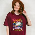 Family Cruise 2025 Flowers & Trees - Vacation Unisex Crewneck T-Shirt Sweatshirt Hoodie
