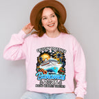 Cruisin' Together Bahamas 2025 Sunset Trees & Sun - Vacation Unisex Crewneck T-Shirt Sweatshirt Hoodie