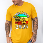 Family Cruise 2025 Circular Colorful Design - Vacation Unisex Crewneck T-Shirt Sweatshirt Hoodie
