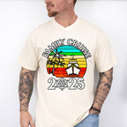 Family Cruise 2025 Circular Colorful Design - Vacation Unisex Crewneck T-Shirt Sweatshirt Hoodie