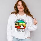 Family Cruise 2025 Circular Colorful Design - Vacation Unisex Crewneck T-Shirt Sweatshirt Hoodie